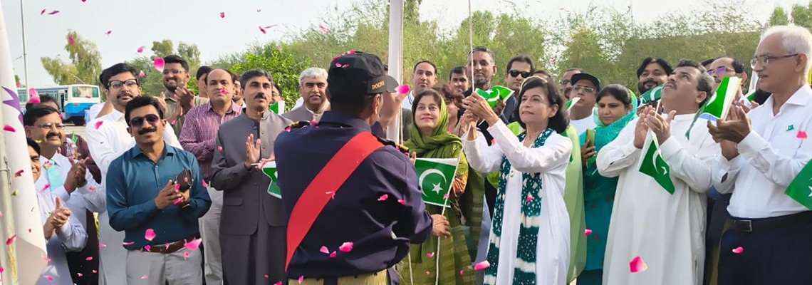 Flag Hoisting on Indpendance Day